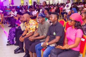 GUEST AT THE LASUSU FRESHERS INDUCTION SUBMIT